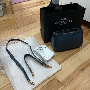 Denim Coach Cary Crossbody